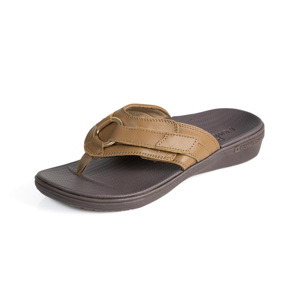 PowerStep Women's Dress Sandals with Arch Support | Orthotic Shoe, Adjustable Straps