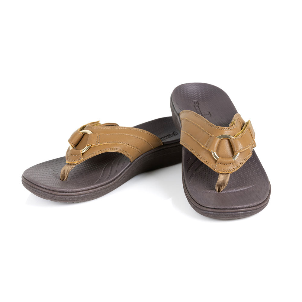 PowerStep Women's Dress Sandals with Arch Support | Orthotic Shoe, Adjustable Straps