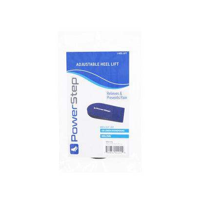 PowerStep Adjustable Heel Lift | Heel Cushion for Heel Pain & Heel Height Adjustment