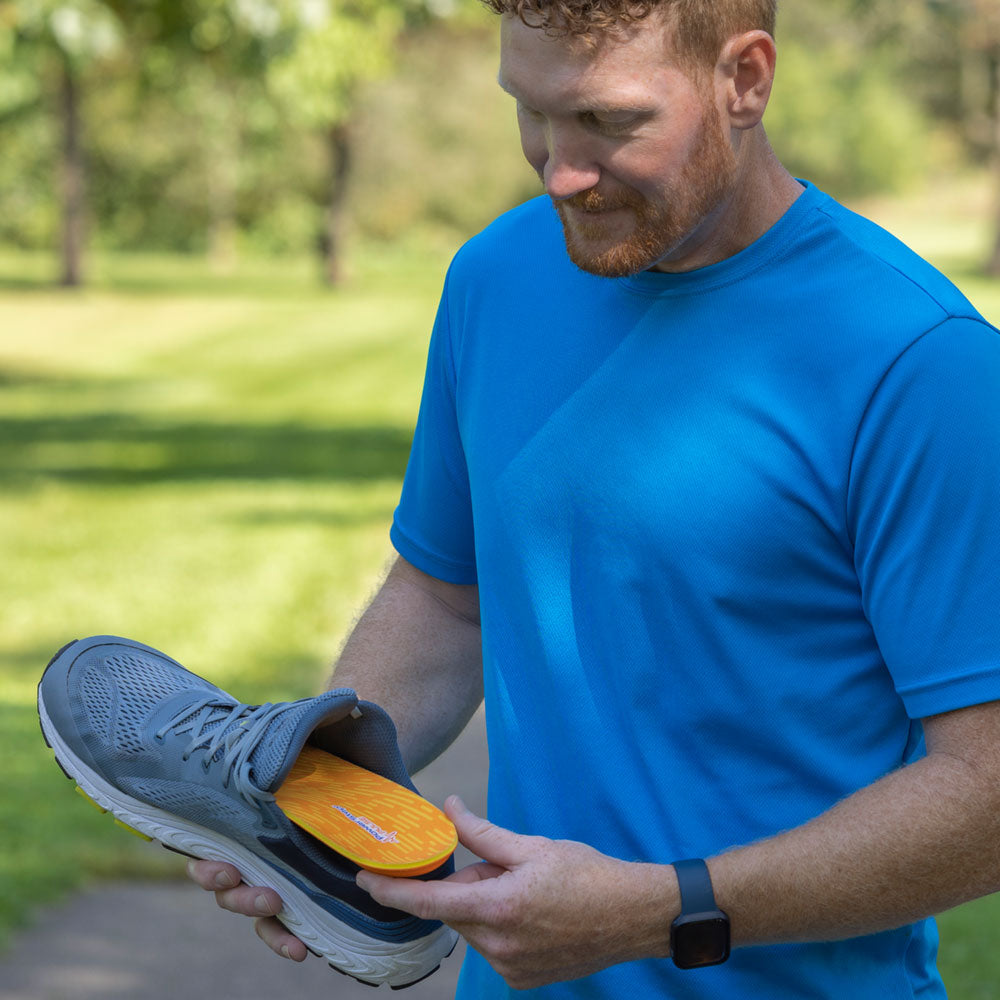 PowerStep PULSE Performance Insoles | Running Shoe Pain Relief Orthotic