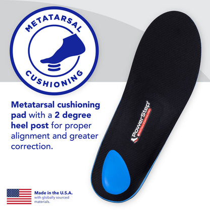 ProTech® Control Met | Max Stability, Ball of Foot Pain Relief Orthotic, Metatarsalgia
