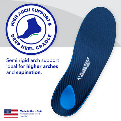 ProTech® High Arch | High Arch Pain Relief Orthotic, Supination Insoles